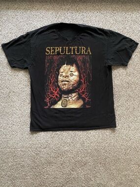 Vintage Sepultura Official Merch